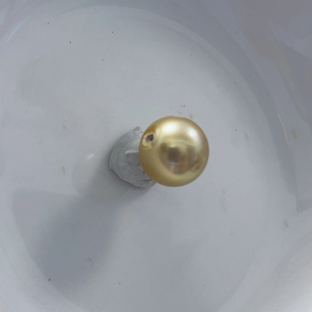 海水珍珠裸珠#通孔打大了#介意勿拍#特价