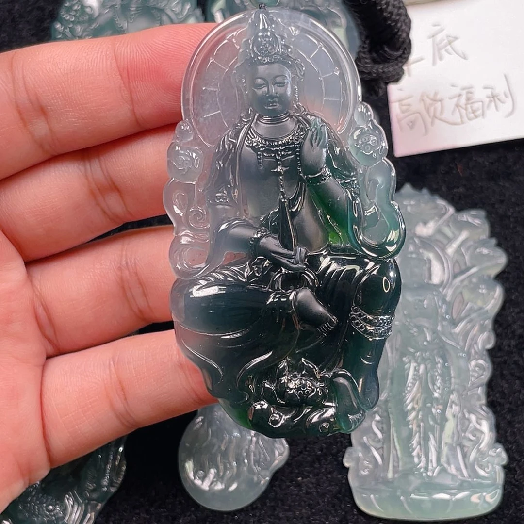 颈饰未镶嵌翡翠6，