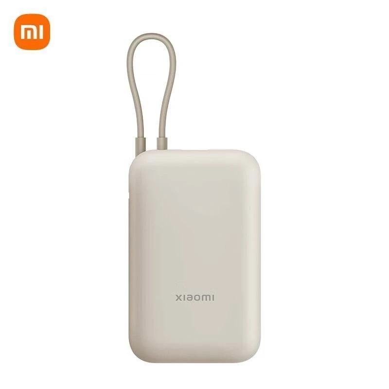 9新 Xiaomi/小米 小米自带线口袋版充电宝一万毫安