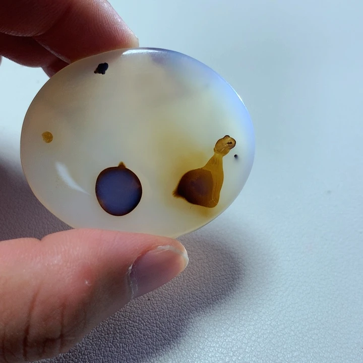 玛瑙/玉髓颈饰未镶嵌左***9