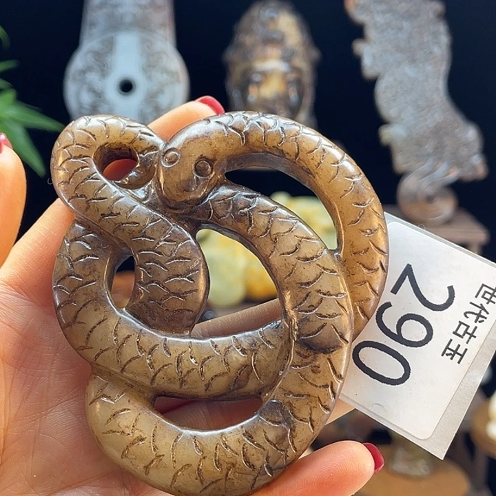 和田玉（糖玉）未镶嵌挂件