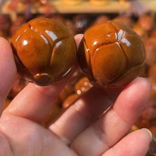 橄榄核手串/手链莲花包一对