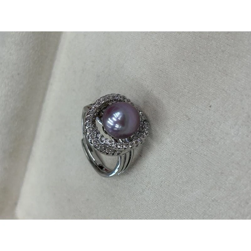 733.天然珍珠三生三世戒指