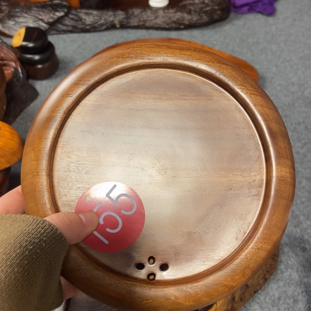 感***期香樟木随行实木茶盘