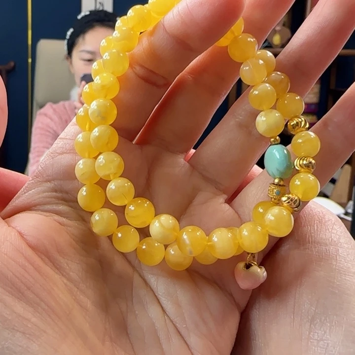 蜜蜡手串未镶嵌66666666666