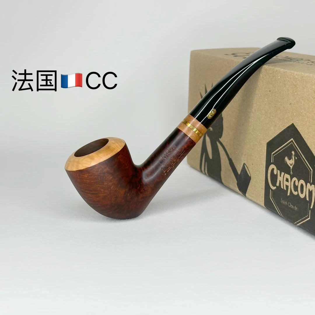 法国CCALPINA系列自由橡果斗型石楠木烟斗新手入门石楠木斗