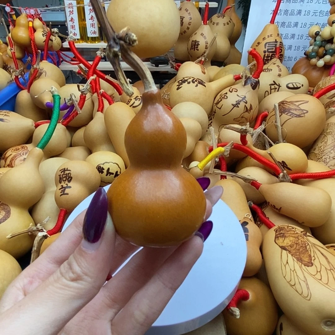 果***～香榧木葫芦工艺美术
