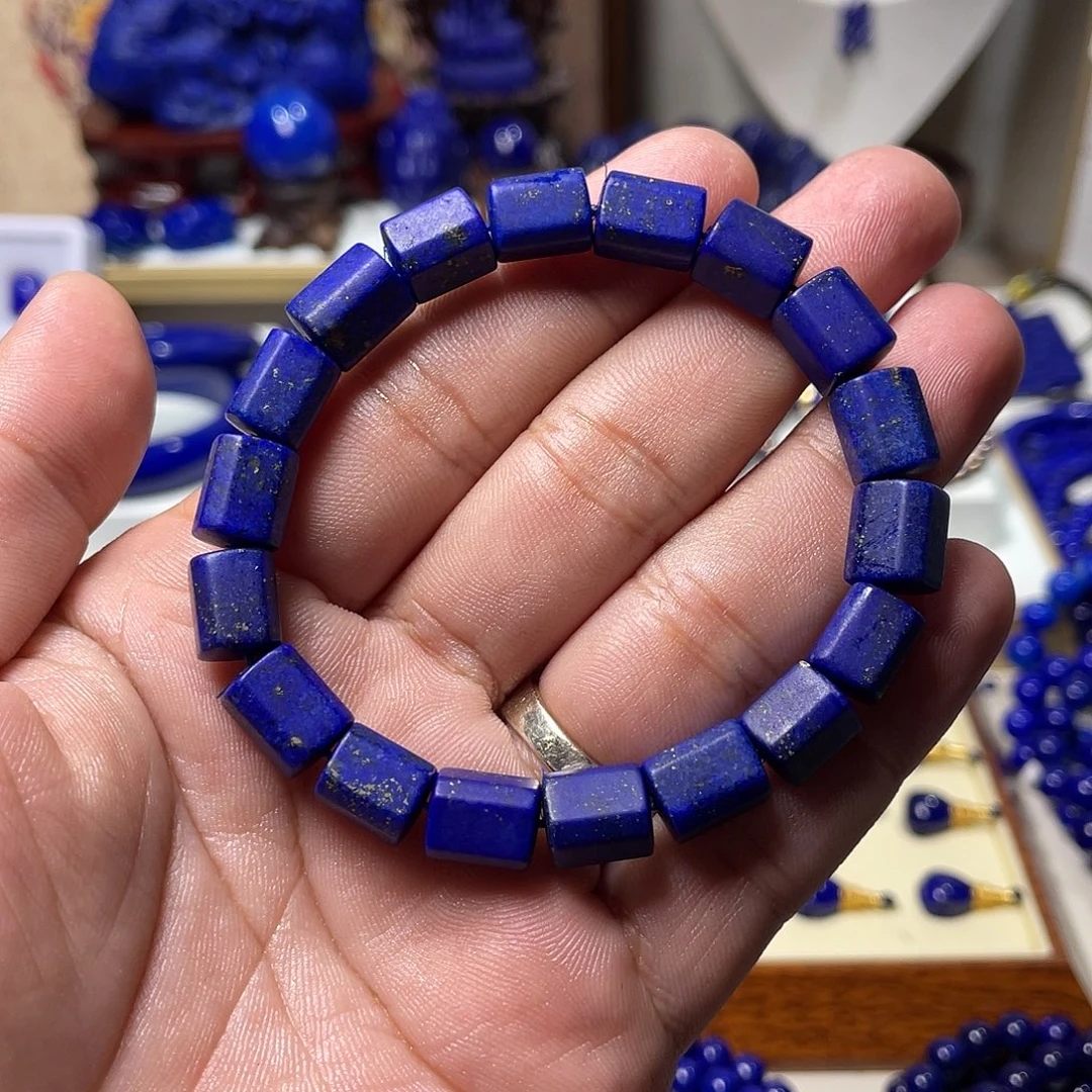 青金石未镶嵌福利8mm随型手串