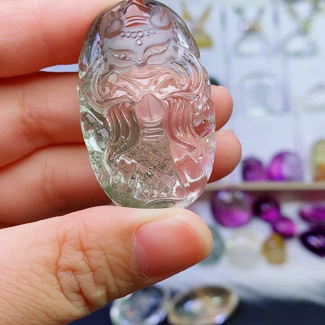 未镶嵌吊坠(赠链)水晶
