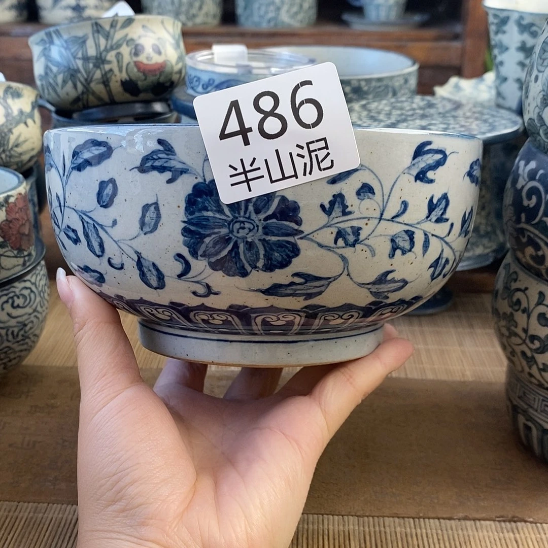 手工手绘青花陶瓷