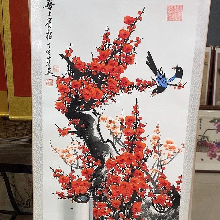 手工装裱字画作品
