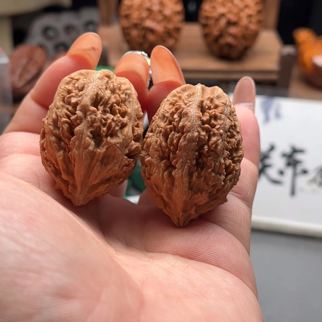 文玩核桃把件关东木子家楸大胖2