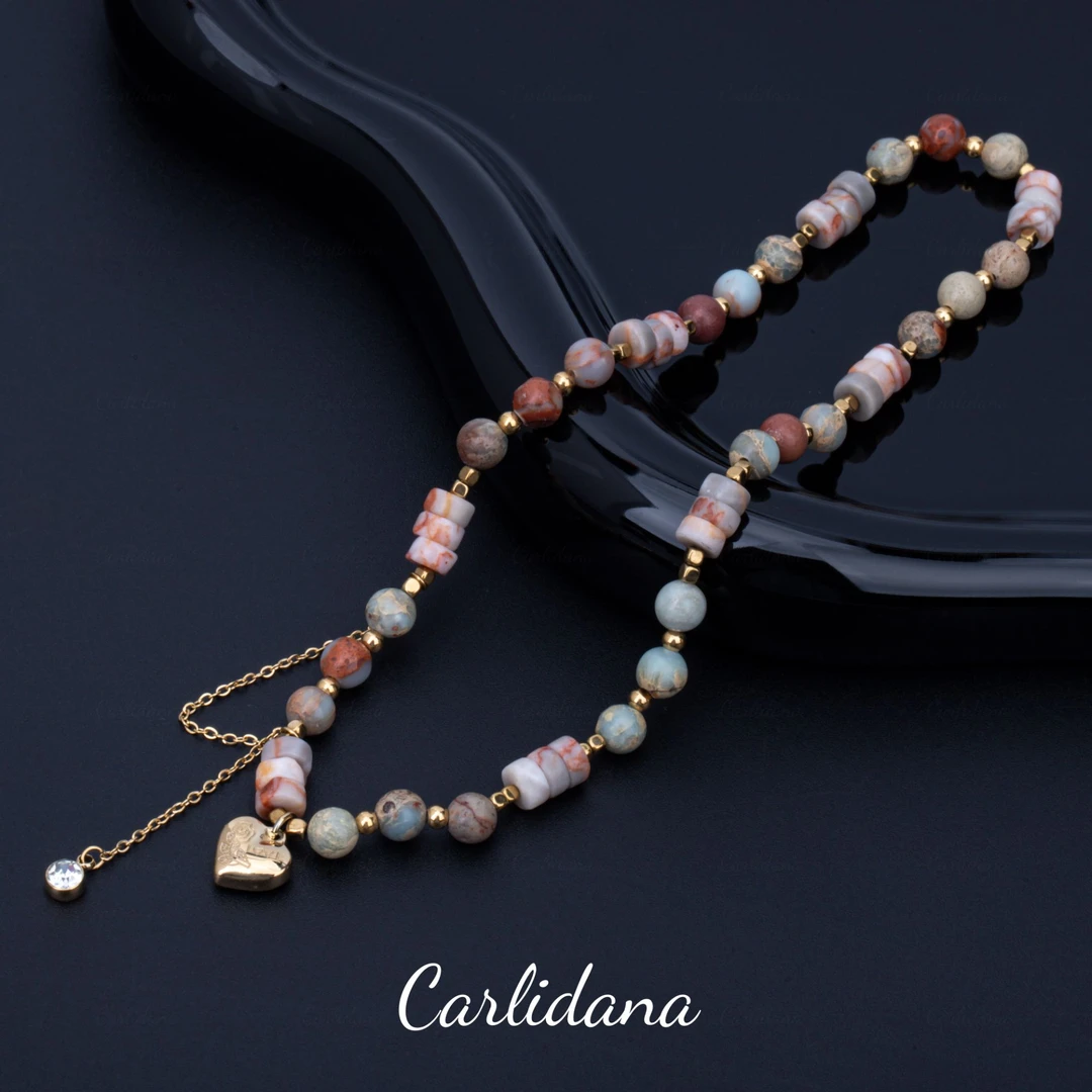 钛钢项链 【CARLIDANA】手工高级轻奢小众项链 YXS0676B