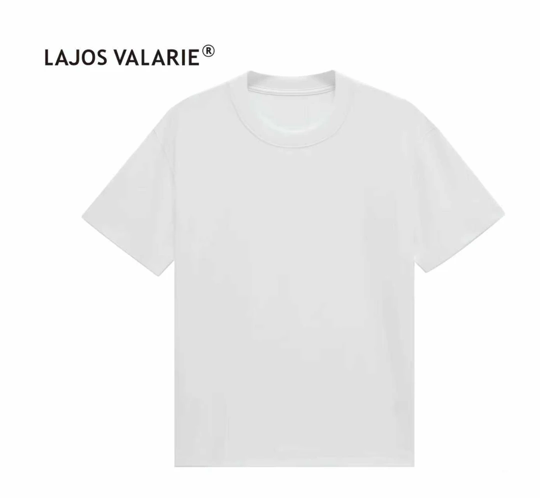 【Yi Ge】25SS新款小标夏季宽松潮流T恤【编号050】男女宽松情侣T恤