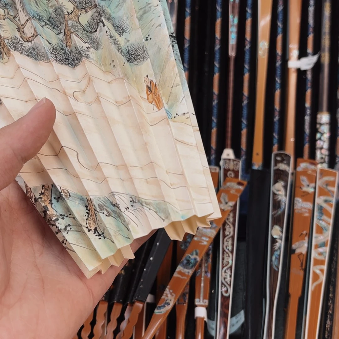 扇子一**度纯手工制作工艺