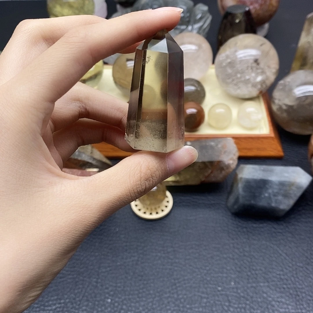 水晶未镶嵌珠宝半成品360水晶石
