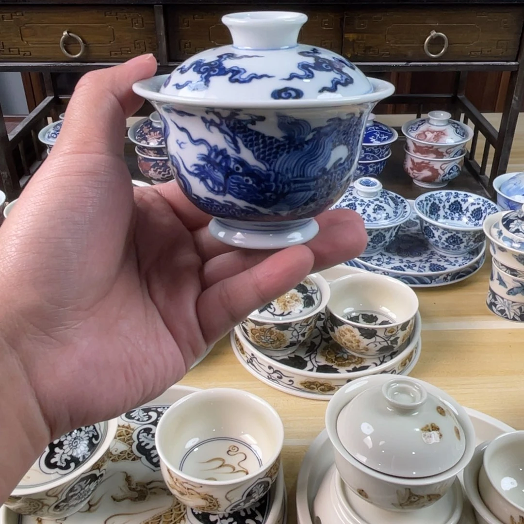 景德镇手工手绘茶具