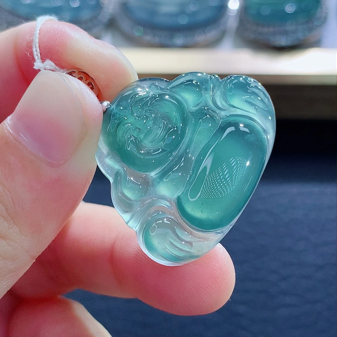 未镶嵌挂件翡翠翡翠