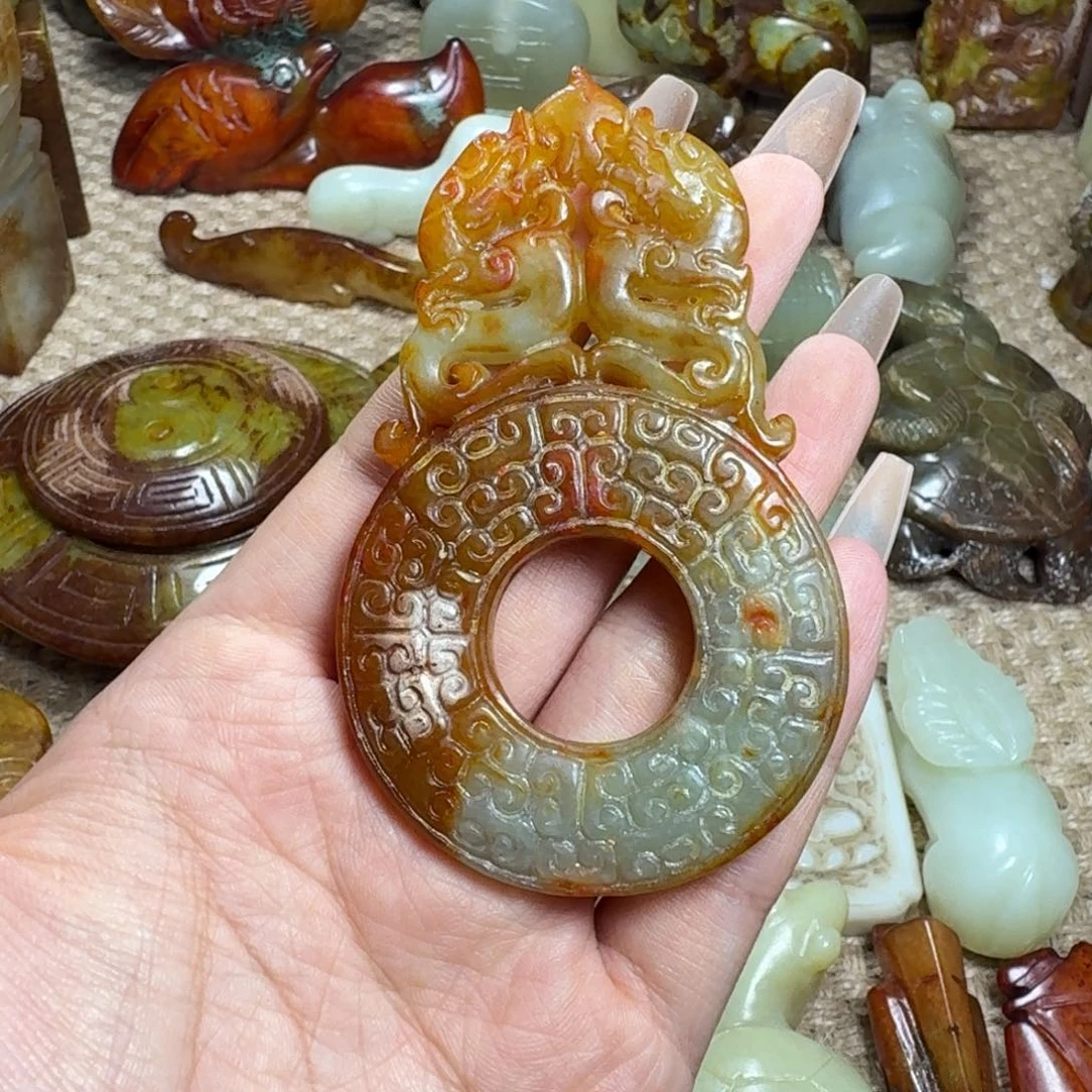 吊坠白玉菩提挂件