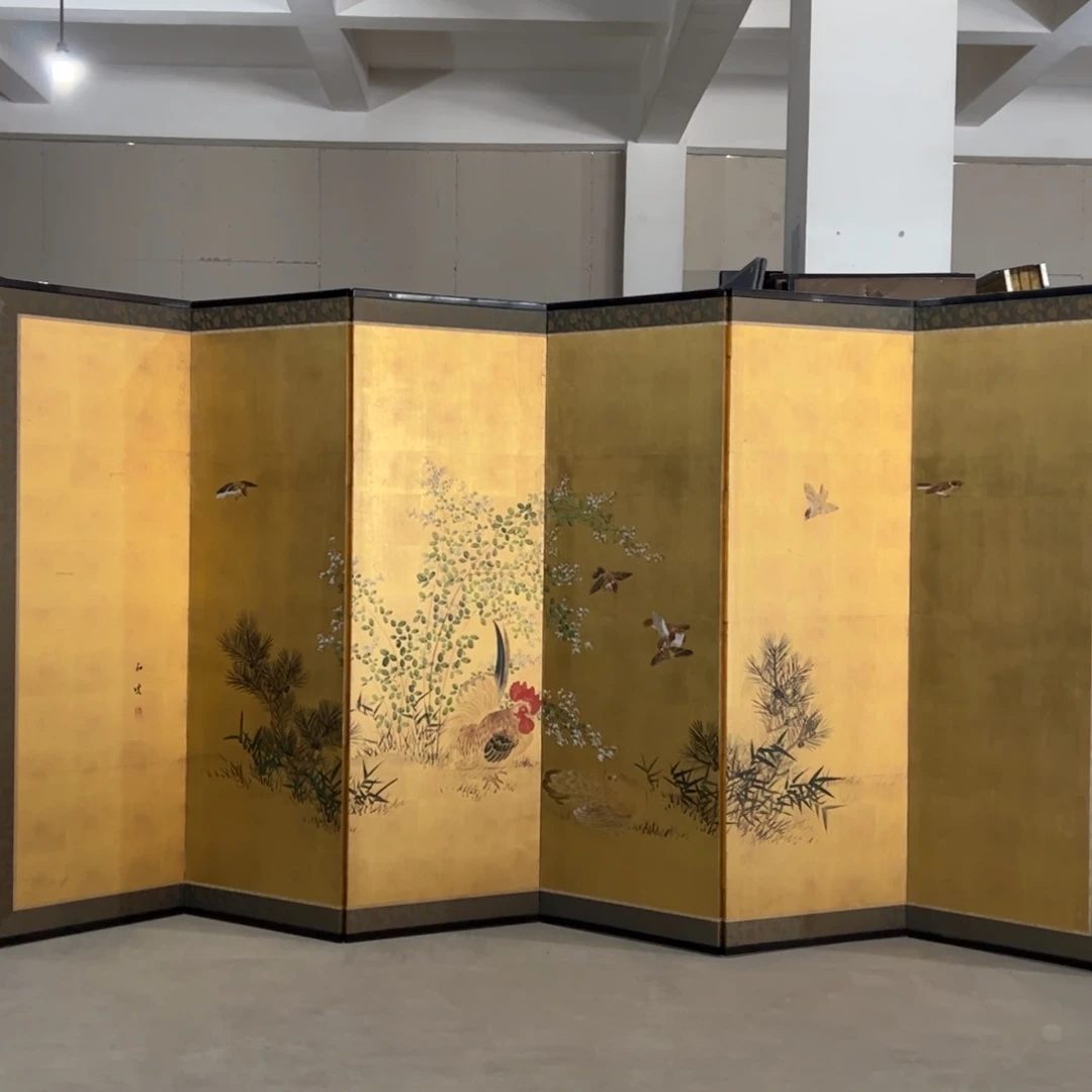 绘画屏风框画油画版画装饰画