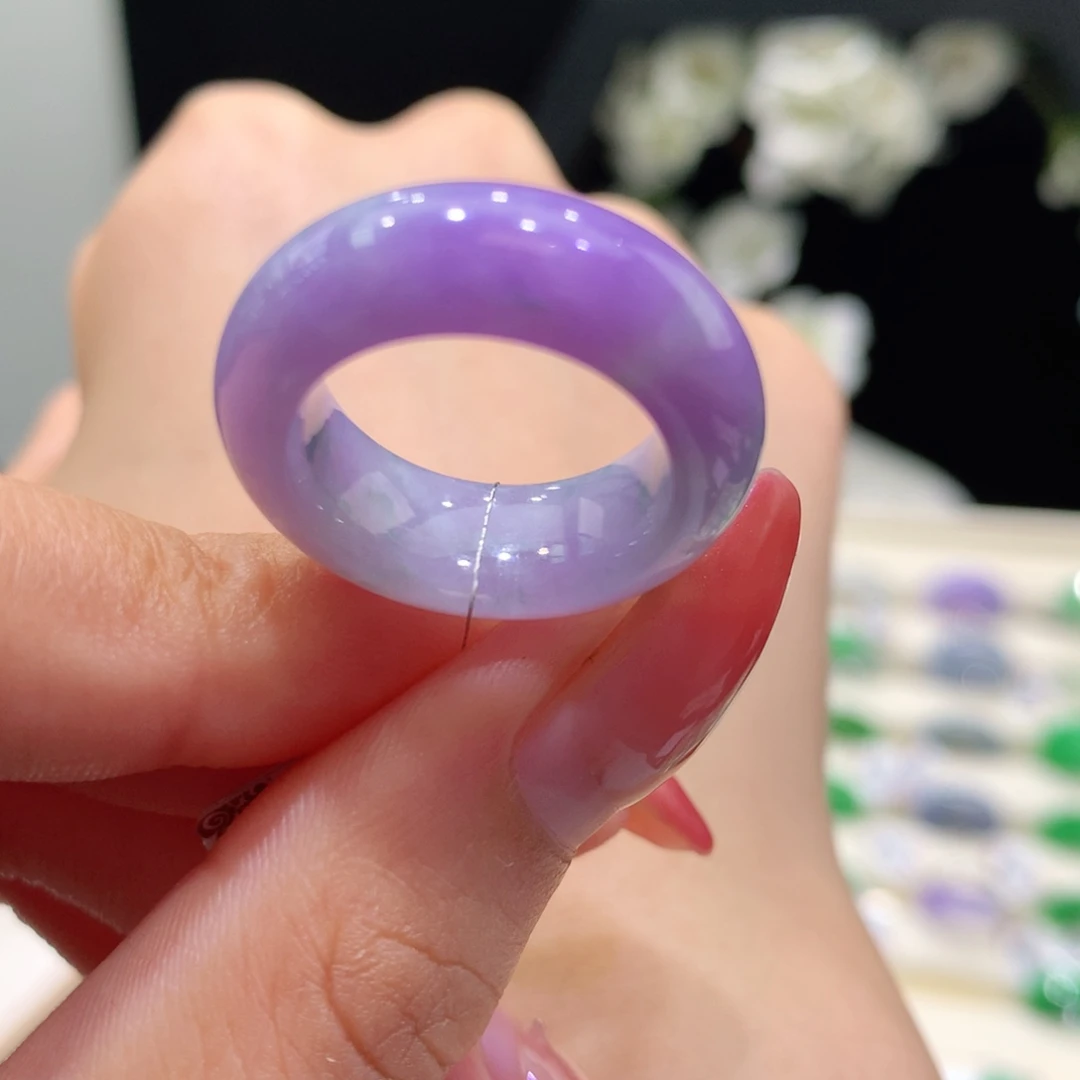 翡翠未镶嵌戒指翡翠