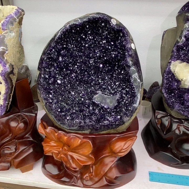 紫晶大型摆件（非配饰）未镶嵌