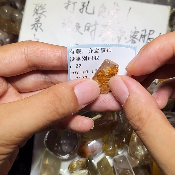 没***我烟晶戒指银S925镶嵌