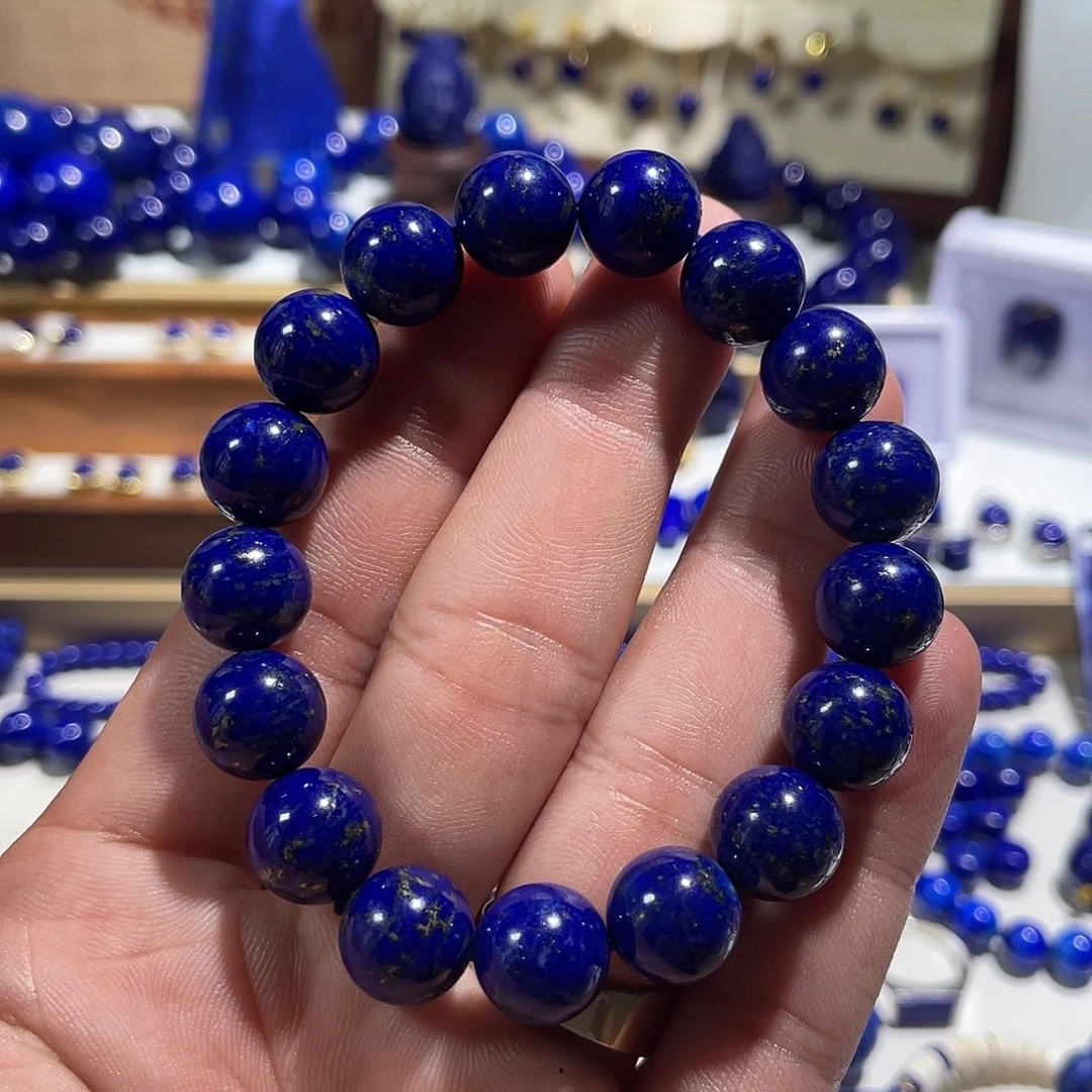 青金石未镶嵌10mm手串