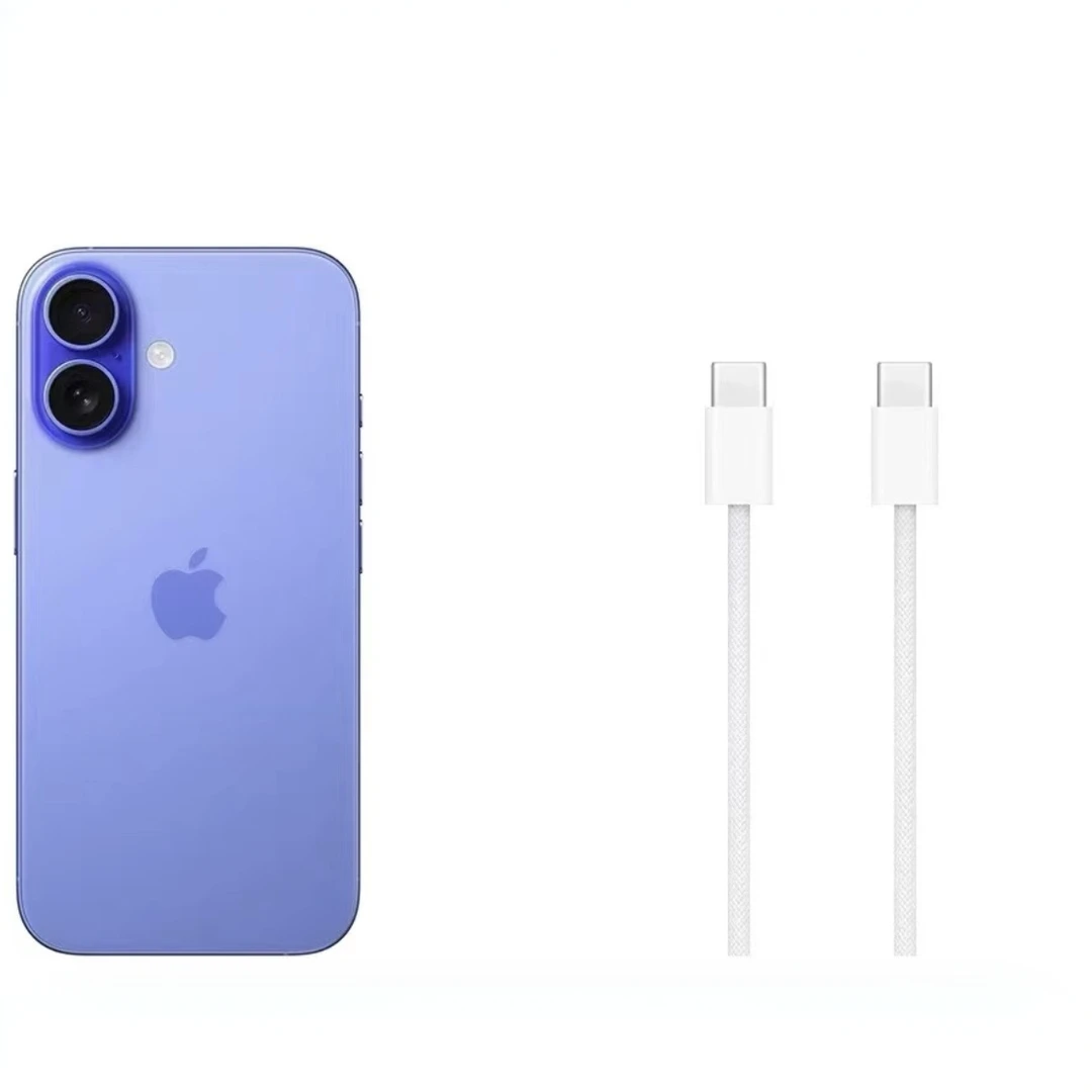 【巴图博谷专属】适用于苹果16 128g全新未拆封数据线颜色随机