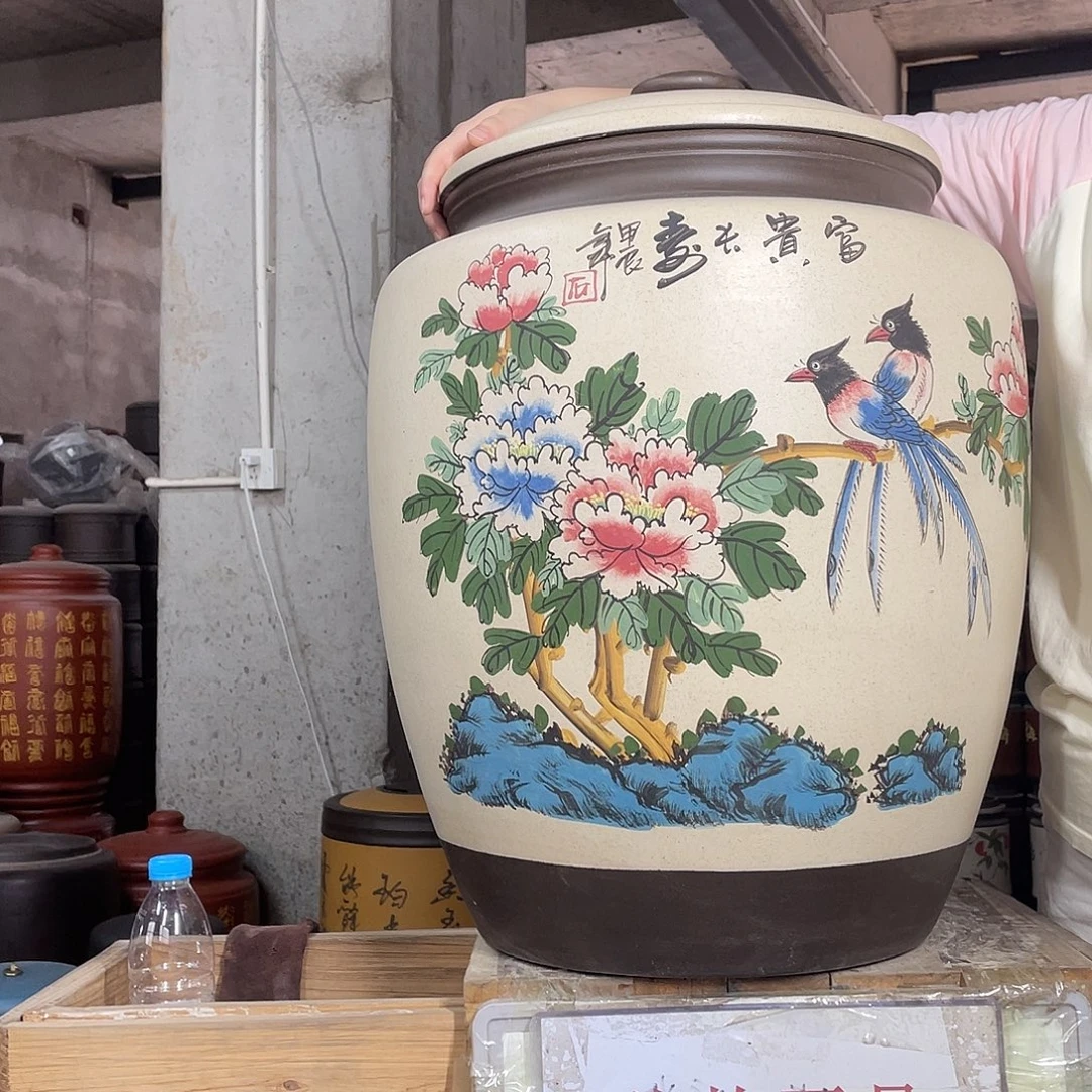宜兴原矿紫砂茶叶罐