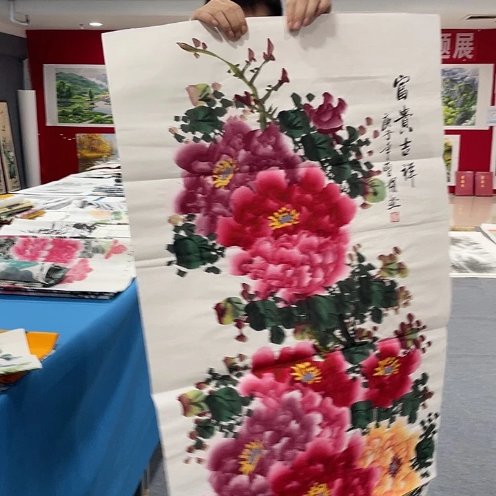 国画今天早上国画作品欣赏