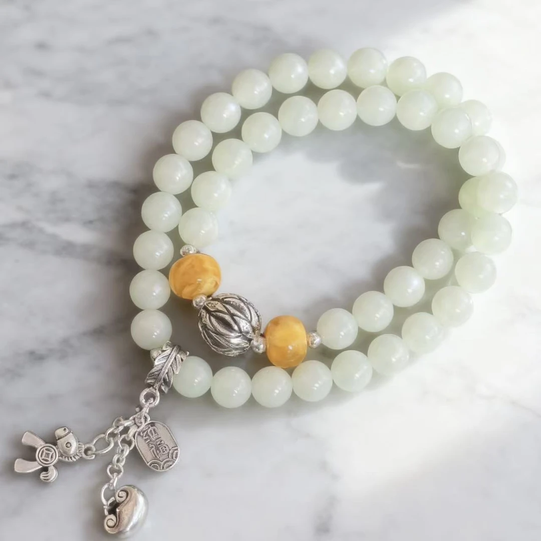 手链 双圈精品手串无礼盒—-2542-1