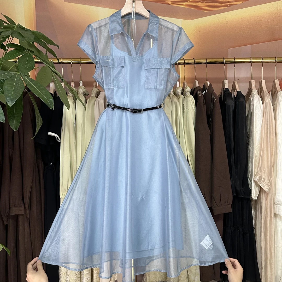 【RG417】2025年时尚气质百搭减龄显瘦新款女装连衣裙