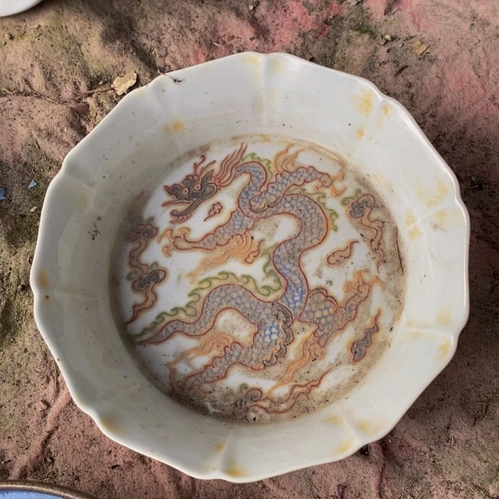 瓷片瓷器工艺品摆件工艺品