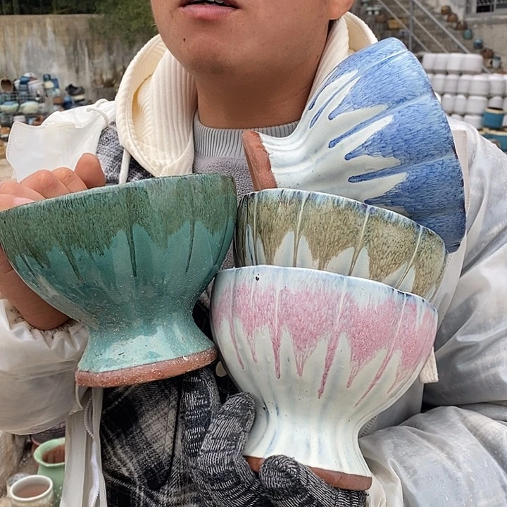 红陶正品高13口16