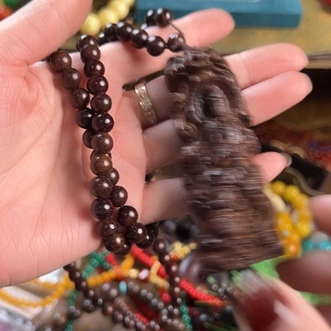 滴血莲花菩提吊坠