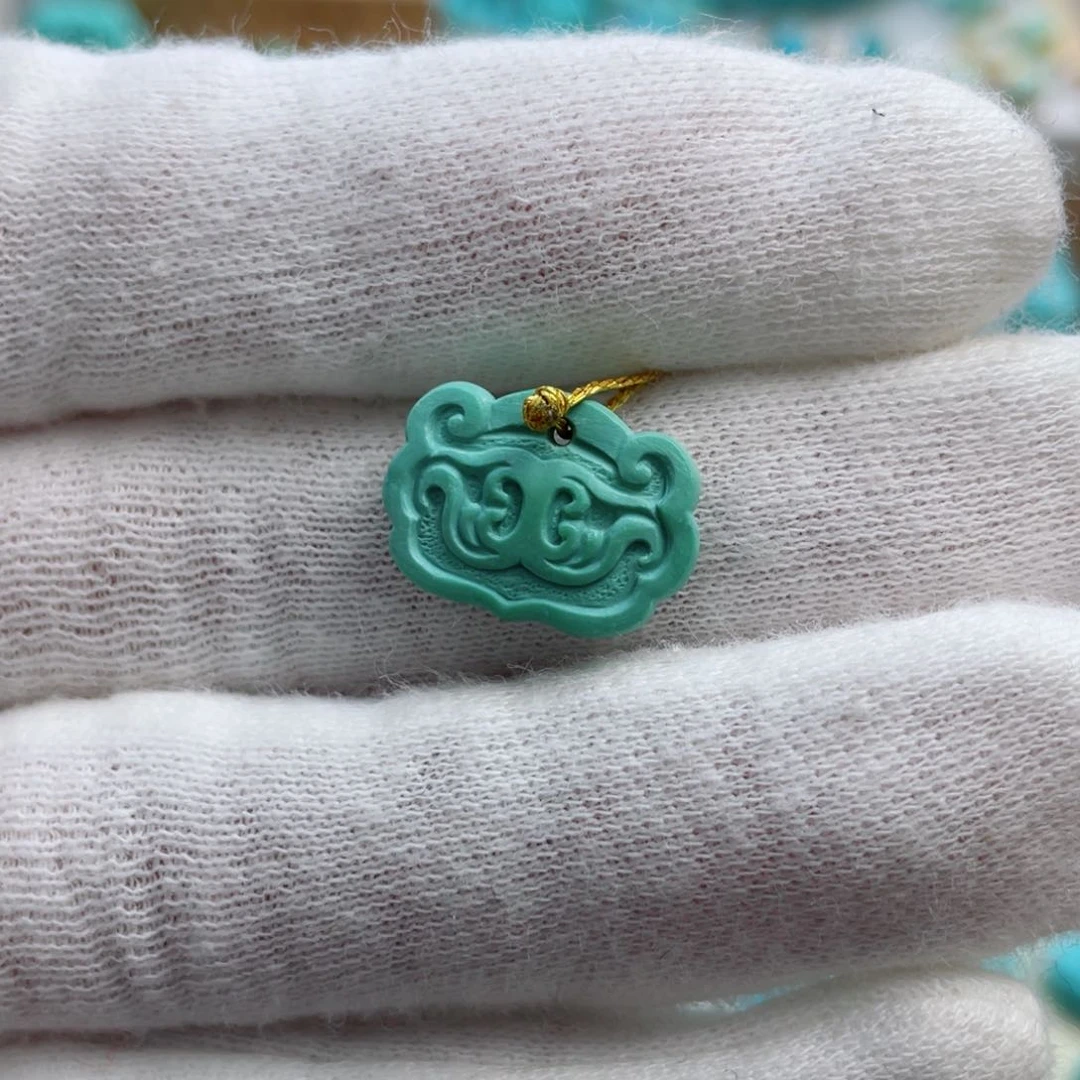 绿松石珠宝奇石未镶嵌