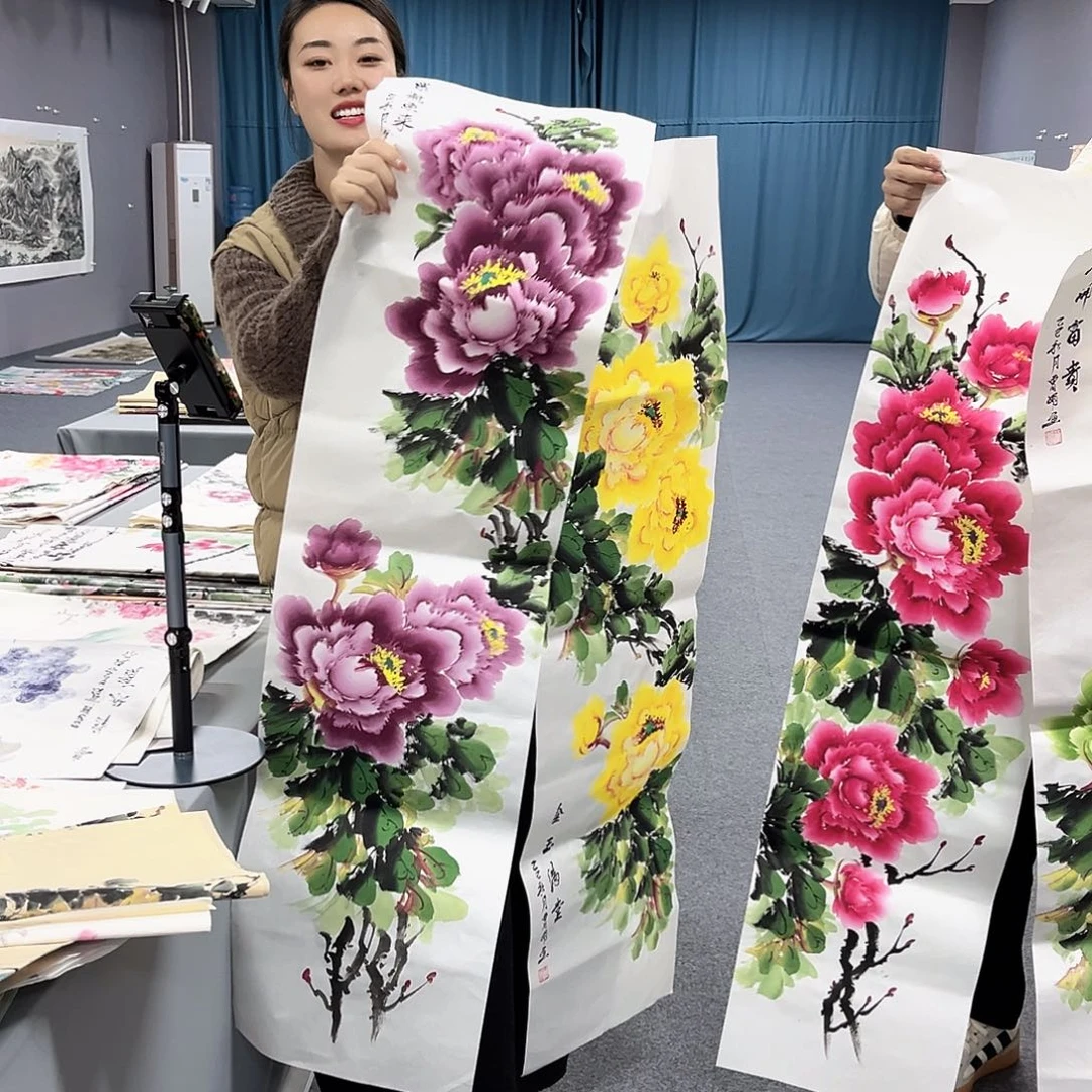 国画国画老师作品