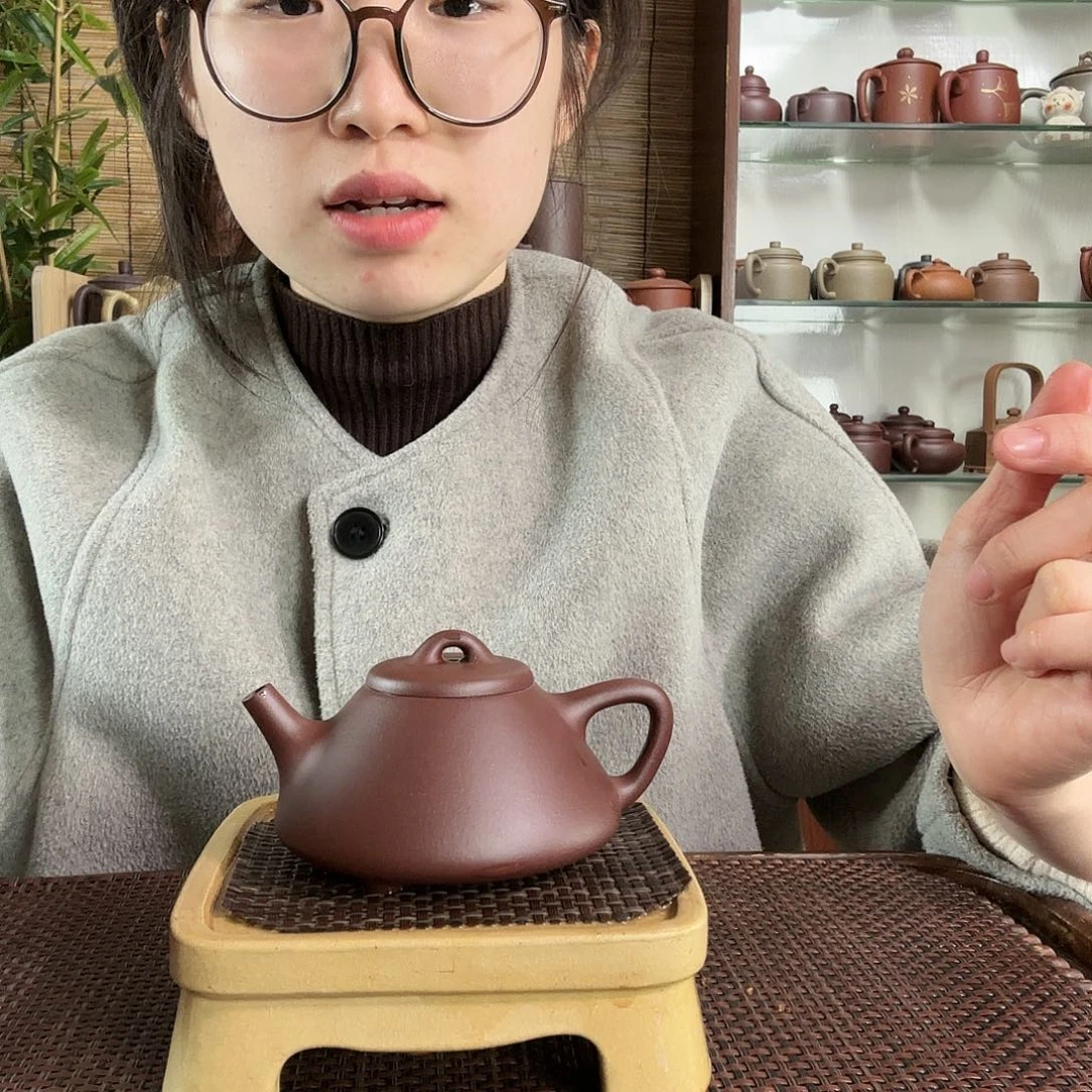 紫砂茶杯原矿中槽清子冶石瓢180CC左右