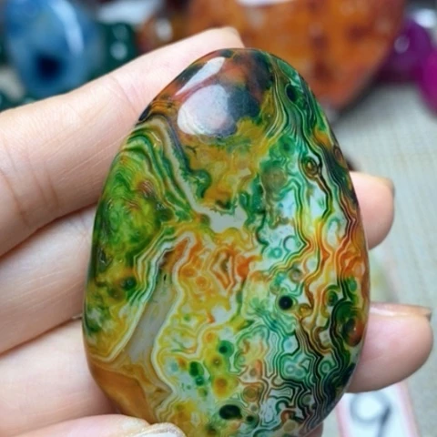 未镶嵌玛瑙/玉髓珠宝奇石