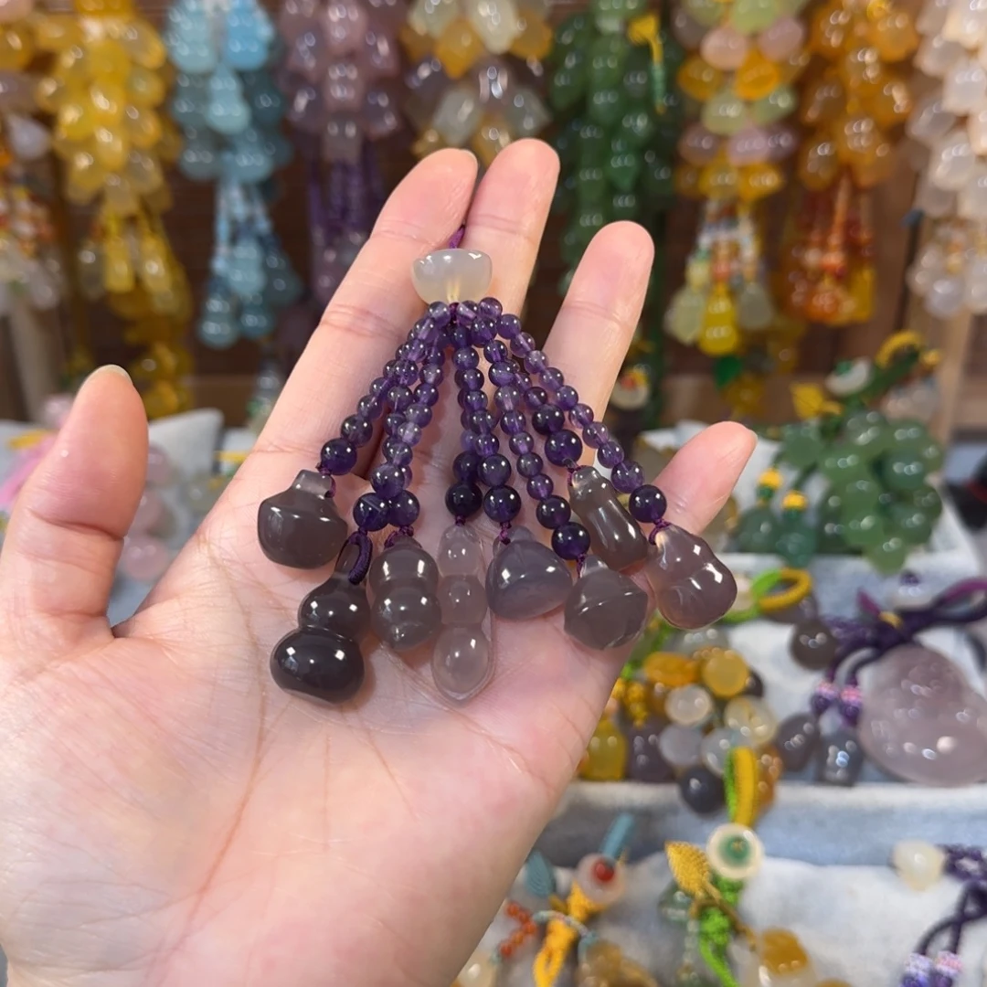 未镶嵌手机挂件玛瑙/玉髓