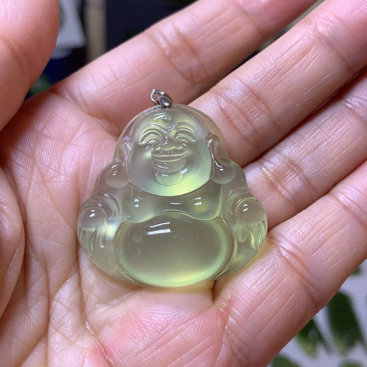 岫玉颈饰未镶嵌吊坠