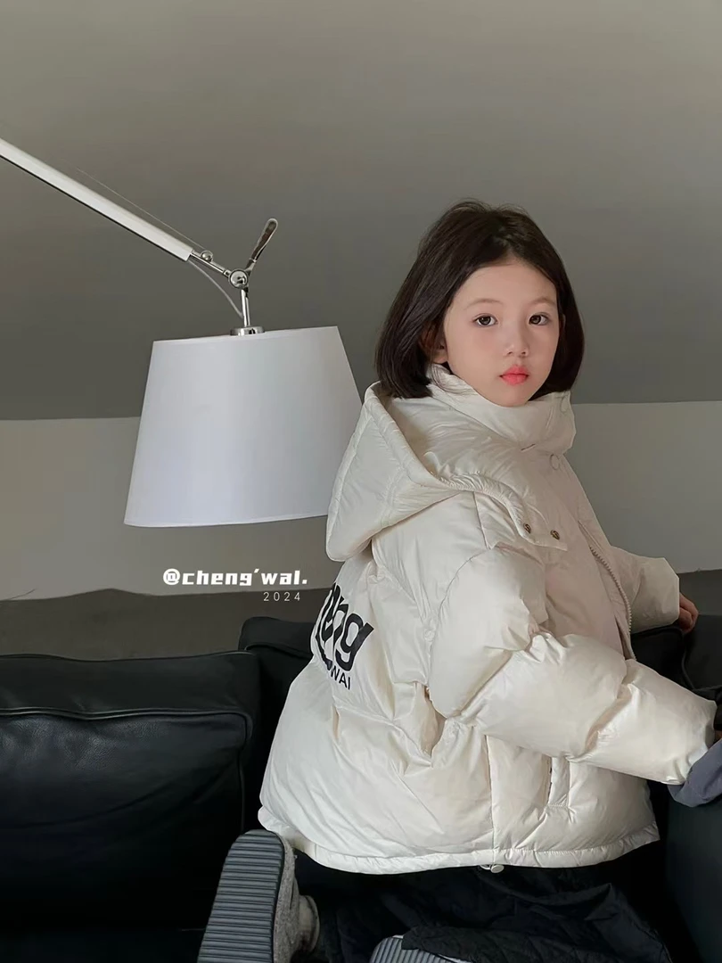 冬季韩版中童羽绒服外套