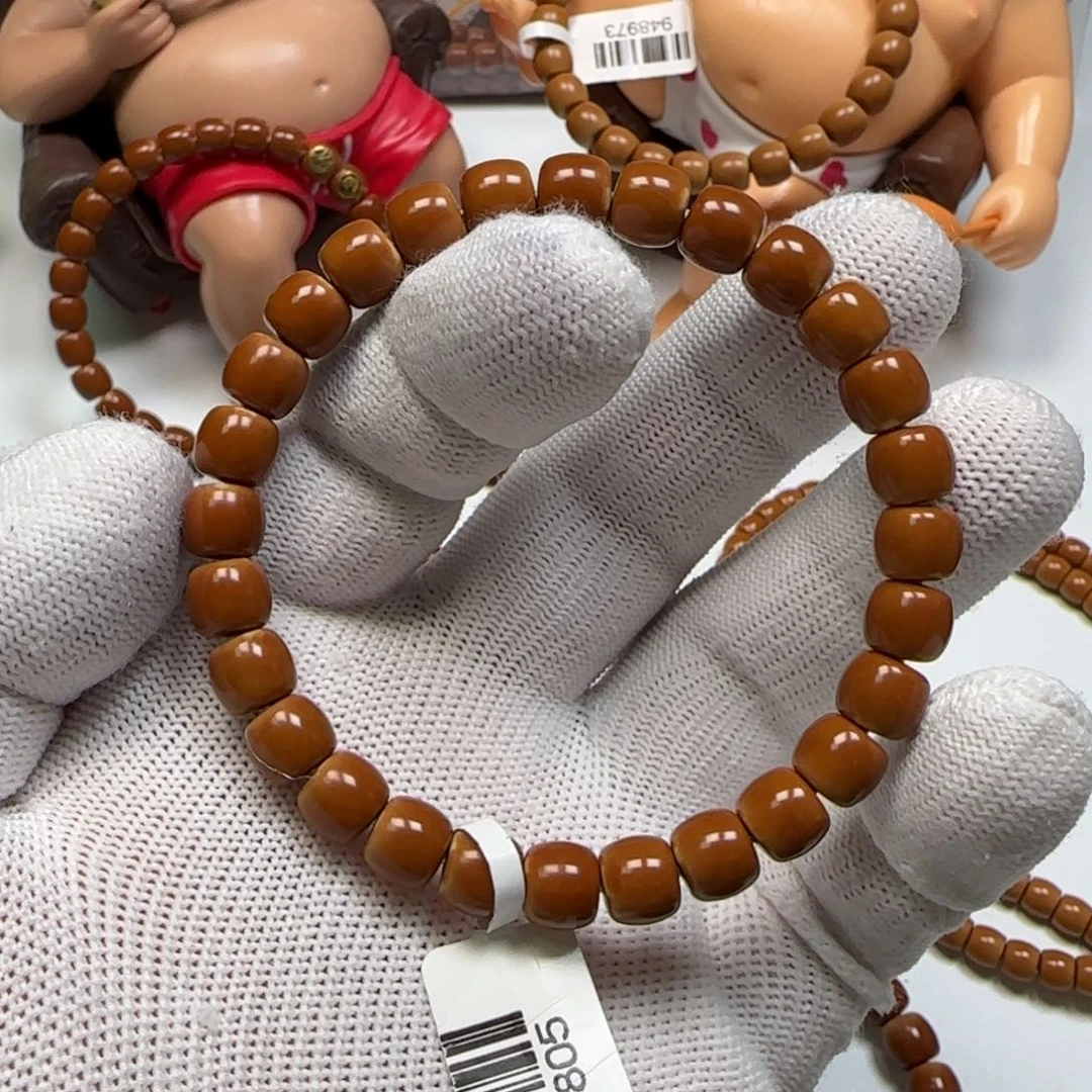 橄榄核手串/手链老挝核尖单圈7.9