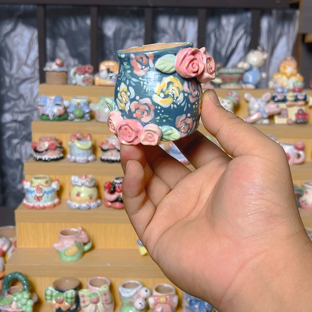 星****老梧家的手工多肉花盆