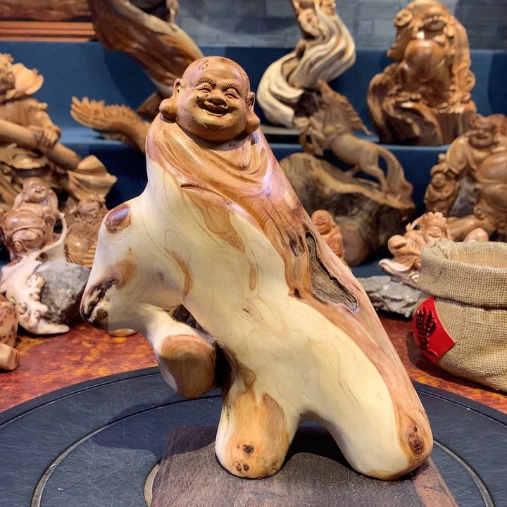 柏木（崖柏）根雕摆件