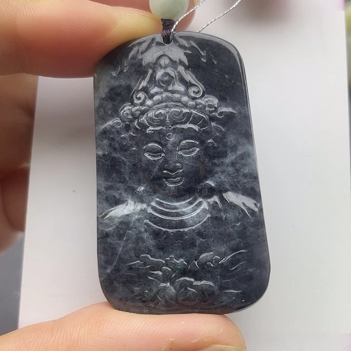 翡翠未镶嵌颈饰天然翡翠