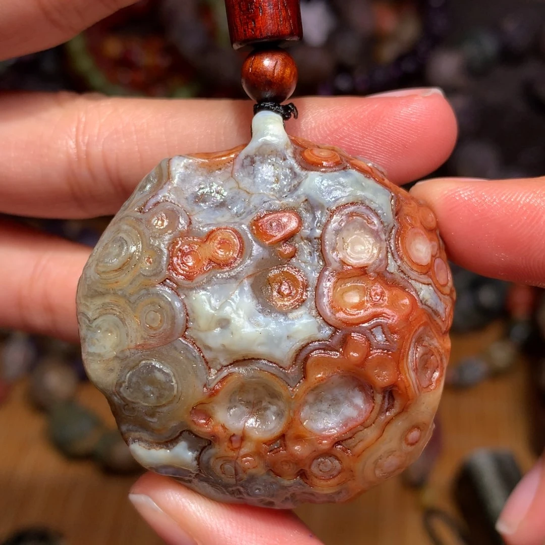 未镶嵌玛瑙/玉髓珠宝半成品