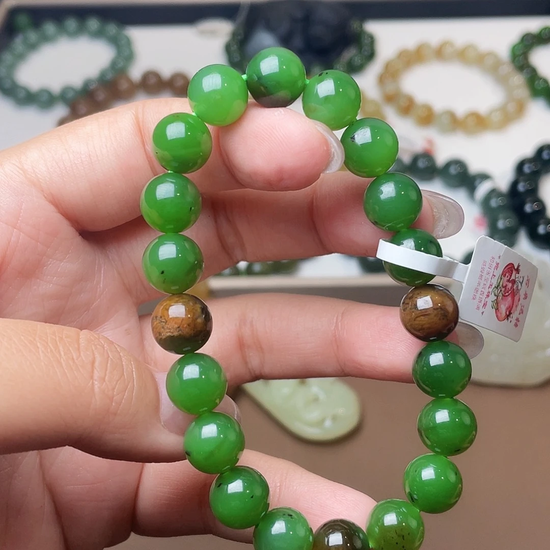 未镶嵌手链和田玉（碧玉）10