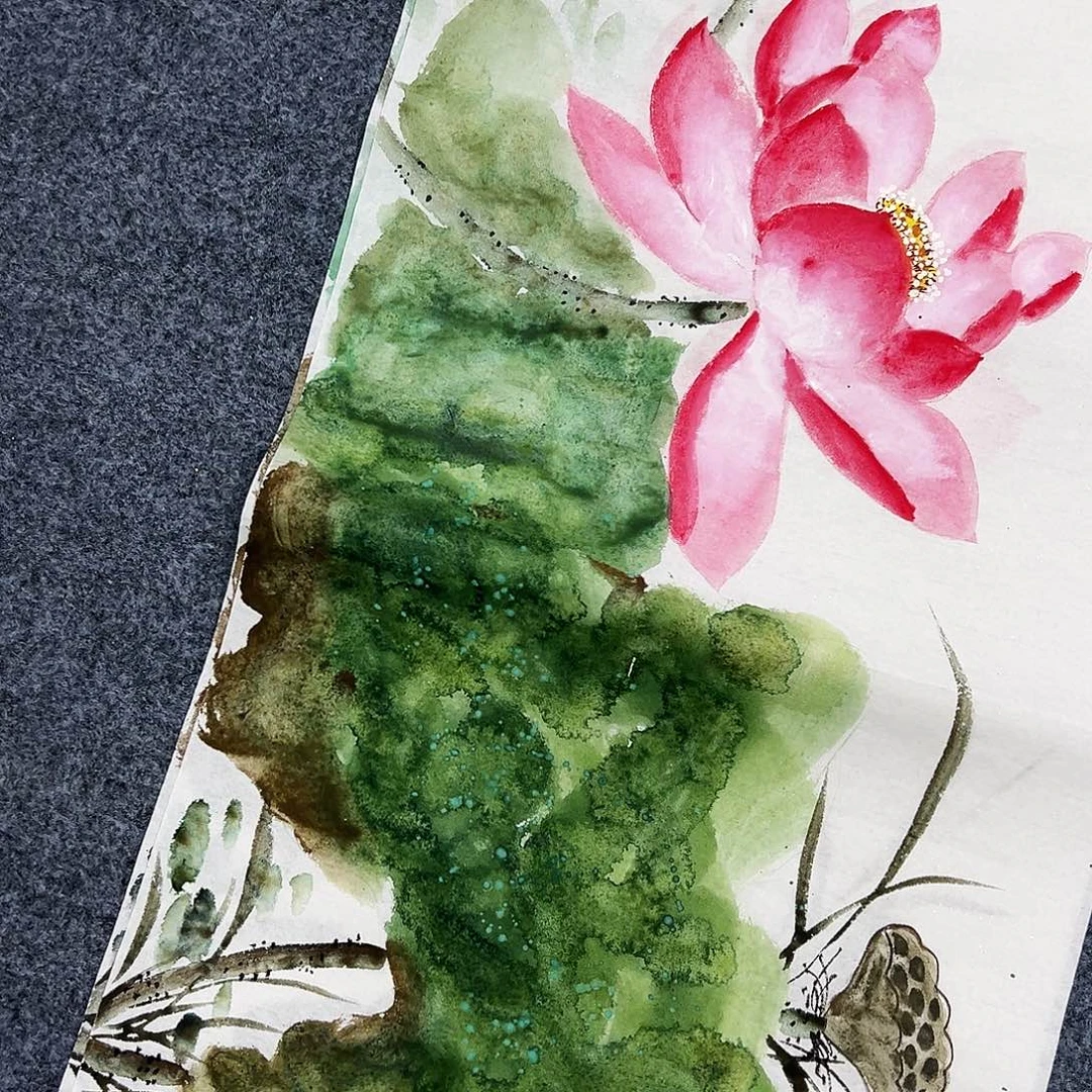 国画纯手绘作品欣赏